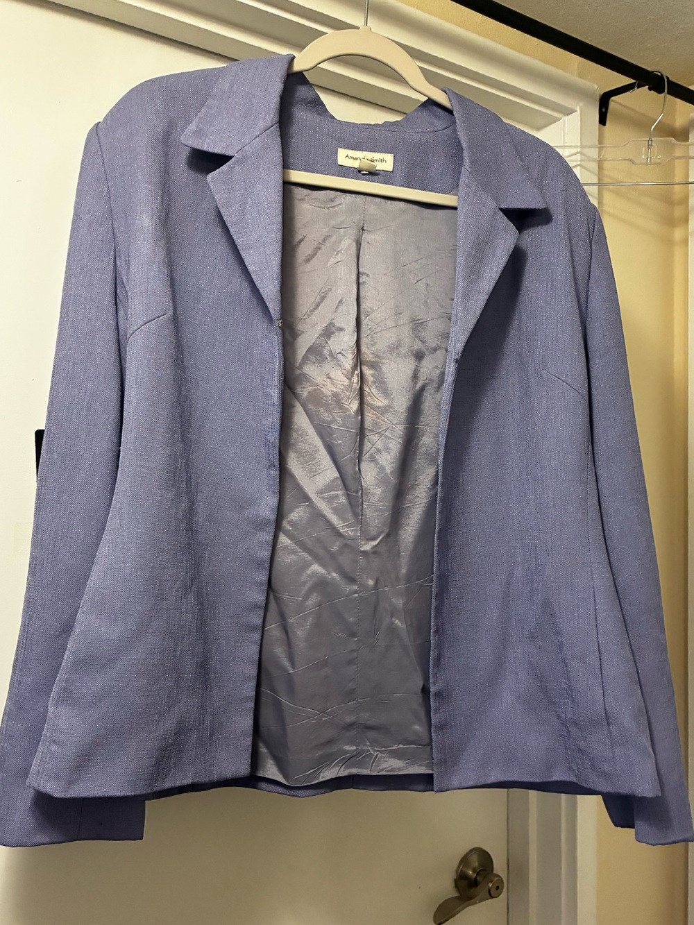 Working Woman Iconic Lavendar Purple Statement Blazer